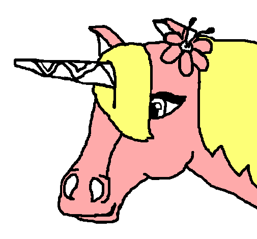 Dibujo Unicornio II pintado por edso