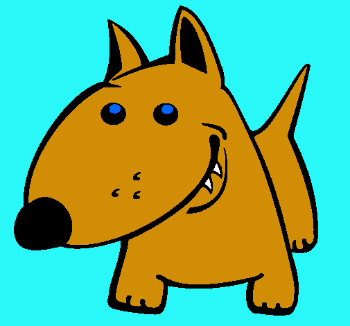 Dibujo Perrito II pintado por sebastian1234