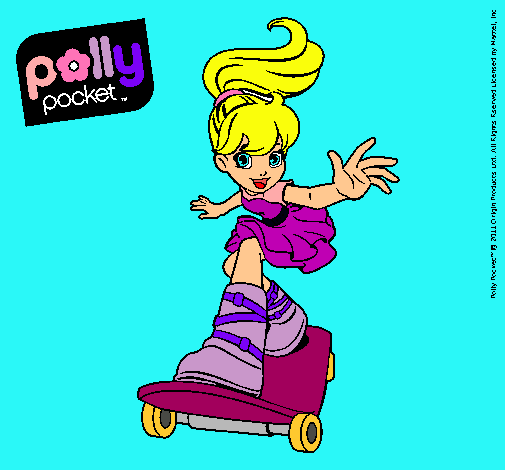 Dibujo Polly Pocket 7 pintado por zulay9