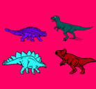 Dibujo Dinosaurios de tierra pintado por thiagooo