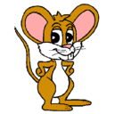 Dibujo Ratón pintado por ratoncin