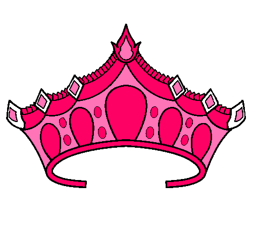 Dibujo Tiara pintado por VANESSA123