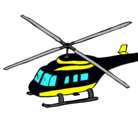 Dibujo Helicóptero  pintado por kamamro