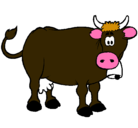 Dibujo Vaca lechera pintado por sebastian1234