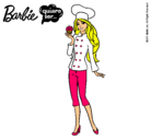Dibujo Barbie de chef pintado por dayanara