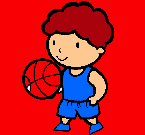Dibujo Jugador de básquet pintado por charmin
