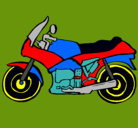 Dibujo Motocicleta pintado por gysse
