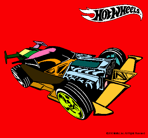 Dibujo Hot Wheels 9 pintado por franciscojesus