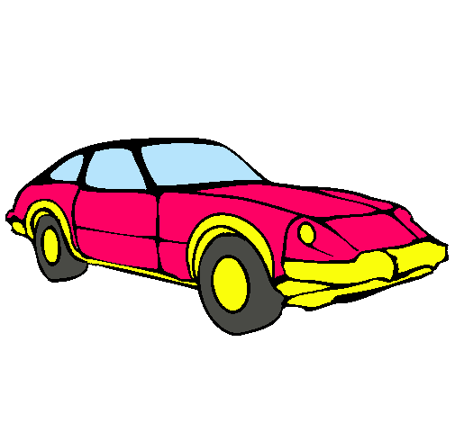 Dibujo Coche deportivo pintado por mipufle9