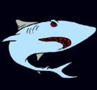 Dibujo Tiburón pintado por gonzalo263