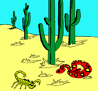 Dibujo Desierto pintado por GIOVANNY
