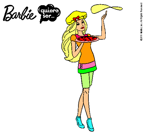 Dibujo Barbie cocinera pintado por Akire76