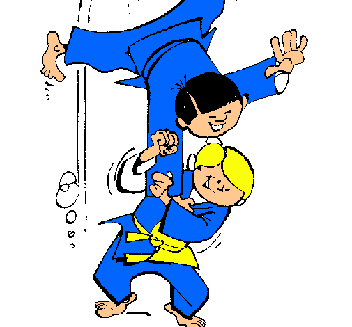 Dibujo Judo pintado por euziel