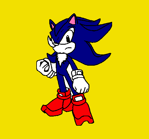 Dibujo Sonic pintado por TITOLEMAIRE