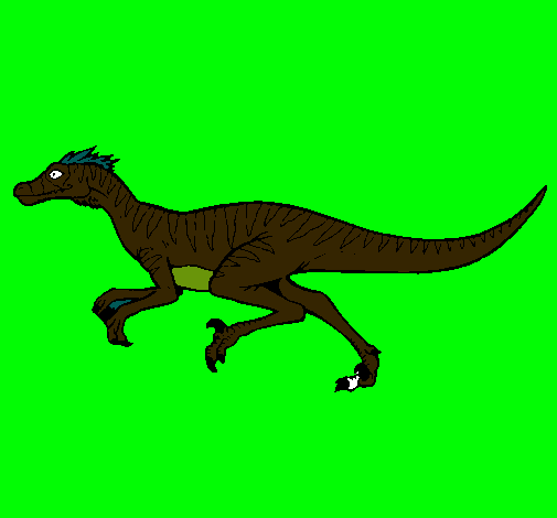 Dibujo Velociraptor pintado por Liamcete