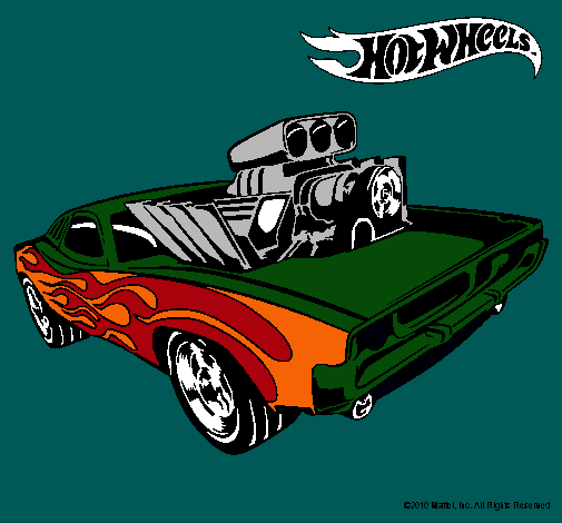 Dibujo Hot Wheels 11 pintado por arianarb9