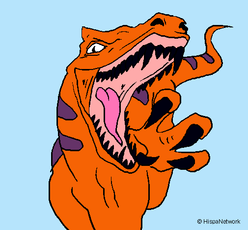 Dibujo Velociraptor II pintado por GIANLUCCA