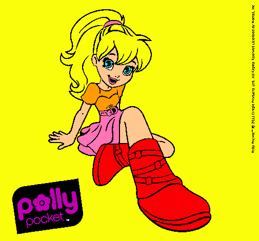 Dibujo Polly Pocket 9 pintado por selenacam