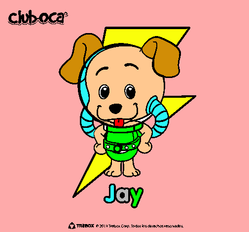 Dibujo Jay pintado por lorenita_