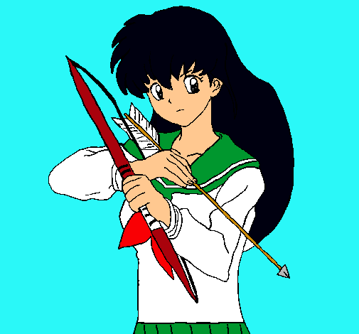 Dibujo Kagome pintado por mjxula95