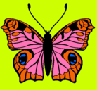 Dibujo Mariposa  pintado por Nayla
