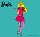 Dibujo Barbie y su mascota pintado por Raquelsanandes