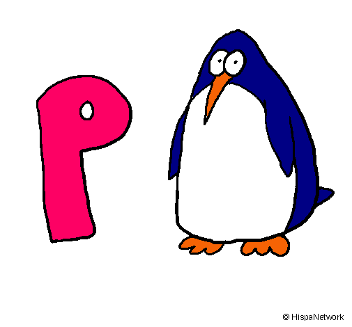 Dibujo Pingüino pintado por Pmanzano32