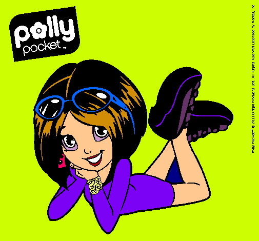 Dibujo Polly Pocket 13 pintado por soniaycarl