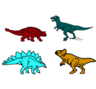 Dibujo Dinosaurios de tierra pintado por joaquin1