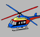 Dibujo Helicóptero  pintado por to9ni10