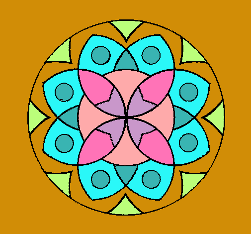 Dibujo Mandala 13 pintado por Gloryleti