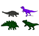Dibujo Dinosaurios de tierra pintado por jaguilar