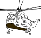 Dibujo Helicóptero al rescate pintado por asdewq