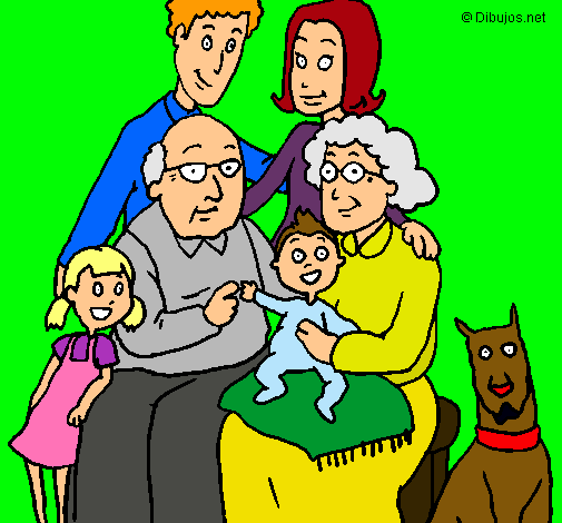 Dibujo Familia pintado por juanmaster