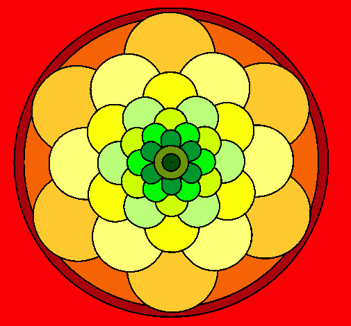 Dibujo Mandala 22 pintado por AgosyAri