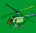 Dibujo Helicóptero  pintado por matias000