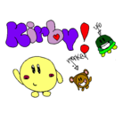 Dibujo Kirby 4 pintado por happyhappy