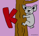 Dibujo Koala pintado por Amors