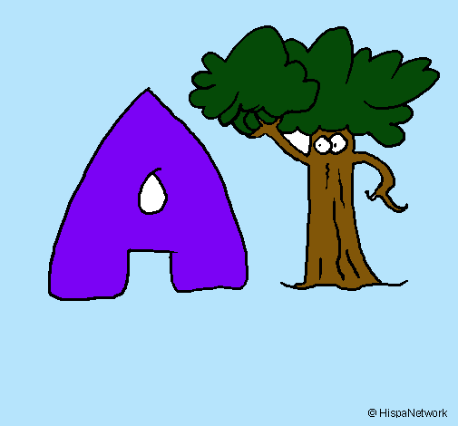 Dibujo Árbol pintado por deisabel 