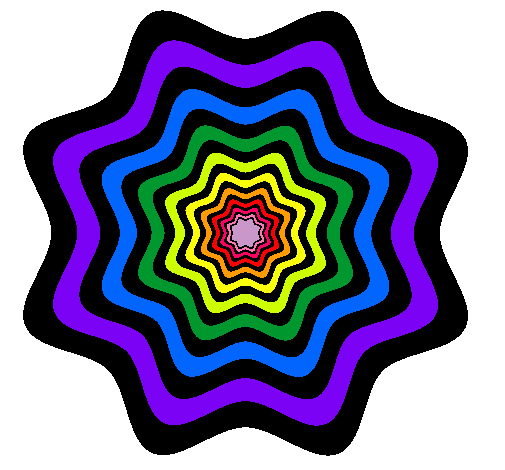 Dibujo Mandala 46 pintado por happyhappy