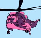 Dibujo Helicóptero al rescate pintado por 12093487