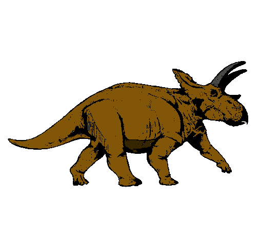 Dibujo Triceratops pintado por NeoDarck