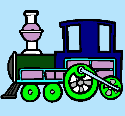 Dibujo Tren pintado por Lukas1