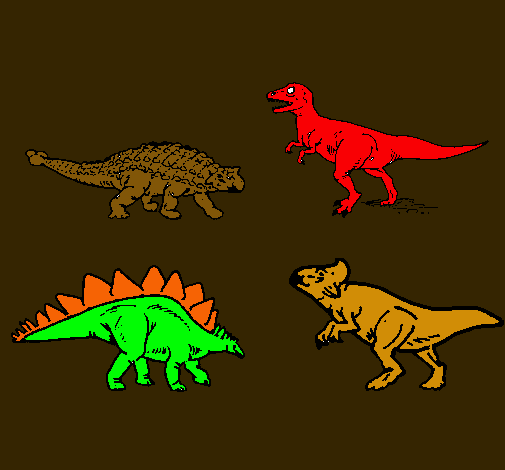 Dibujo Dinosaurios de tierra pintado por NeoDarck