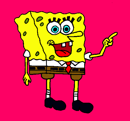 Dibujo Bob Esponja pintado por lili3421