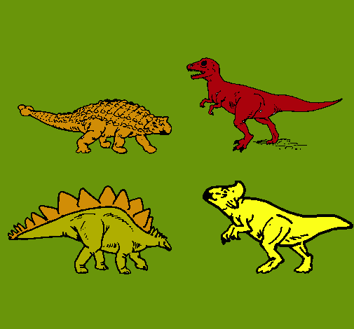 Dibujo Dinosaurios de tierra pintado por DIEGOL1311