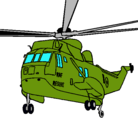Dibujo Helicóptero al rescate pintado por daniel123456