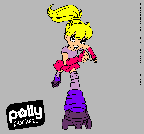Dibujo Polly Pocket 18 pintado por albica