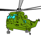 Dibujo Helicóptero al rescate pintado por giancarlo