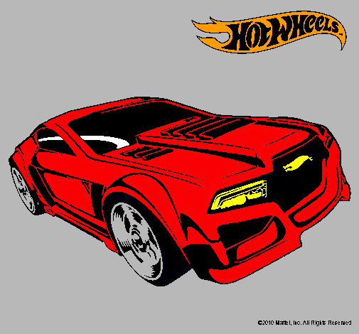 Dibujo Hot Wheels 5 pintado por luisdavidmt